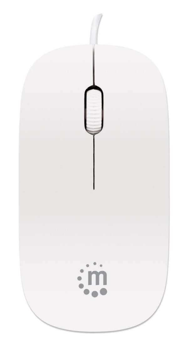 Mini Mouse Ottico USB Silhouette Cavo 1,2m Bianco - immagine 4