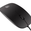 Mini Mouse Ottico USB Silhouette Cavo 1,2m Nero - immagine 4