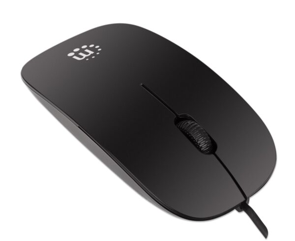 Mini Mouse Ottico USB Silhouette Cavo 1,2m Nero - immagine 4