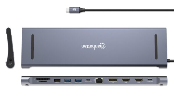 Docking Station USB-C™ 12-in-1 4K Triplo Monitor con MST - immagine 3