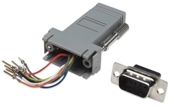 Adattatore Modulare DB 9p. M / RJ45 8 fili - immagine 4