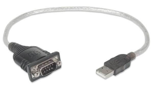 Convertitore Adattatore Manhattan da USB a Seriale 45cm in Blister - immagine 4