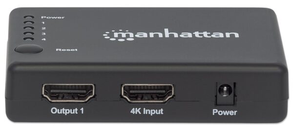 Splitter HDMI 4K UHD 3D con LED 4 vie - immagine 4