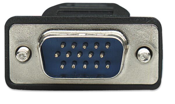 Cavo monitor SVGA standard M/M 7,5 mt NERO - immagine 4