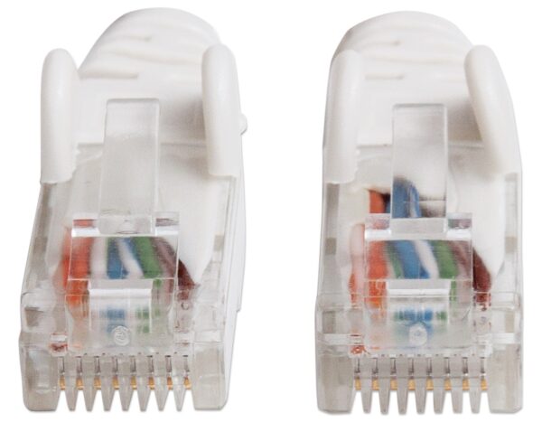 Cavo di rete Patch in Rame Cat. 6A Bianco UTP 3 metri - immagine 3