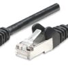 Cavo di rete Patch in Rame Schermato Cat. 5e Nero F/UTP 5 m - immagine 3