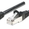 Cavo di rete Patch in Rame Schermato Cat. 5e Nero F/UTP 10 m - immagine 3