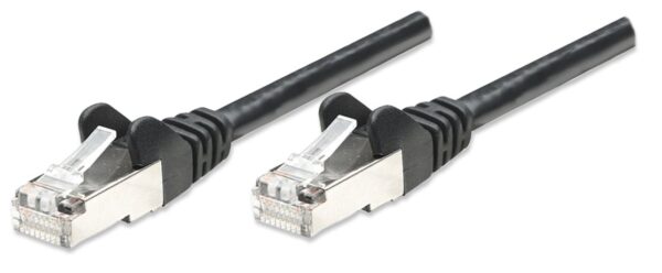 Cavo di rete Patch in Rame Schermato Cat. 5e Nero F/UTP 20 m - immagine 3