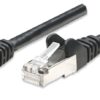 Cavo di rete Patch in Rame Schermato Cat. 5e Nero F/UTP 2 m - immagine 3