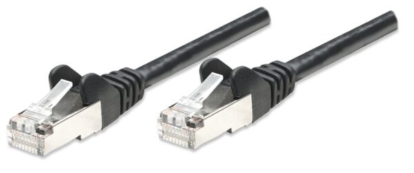 Cavo di rete Patch in Rame Schermato Cat. 5e Nero F/UTP 7,5 m - immagine 3