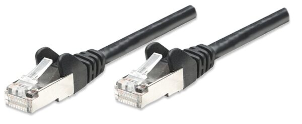 Cavo di rete Patch in Rame Schermato Cat. 5e Nero F/UTP 15 m - immagine 3
