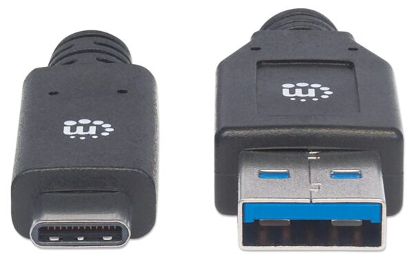 Cavo USB 3.2 Gen1 tipo A Maschio / USB-C™ Maschio 3 metri Nero - immagine 4
