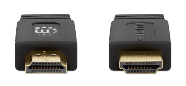 Cavo HDMI High Speed With Ethernet Piatto 2m nero - immagine 4