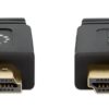 Cavo HDMI High Speed With Ethernet Piatto 10m nero - immagine 4