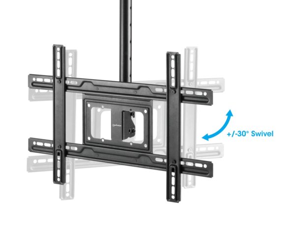 Supporto da Soffitto TV 37''-80'' Full-Motion Altezza Regolabile - immagine 4
