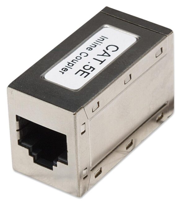 Accoppiatore RJ45 Schermato Cat. 5E Femmina/Femmina - immagine 4