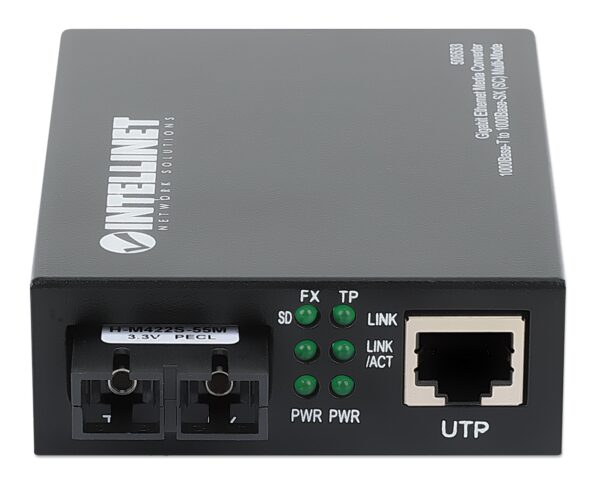 Convertitore RJ45 - Fibra SC GigaBit - immagine 3