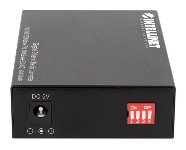 Gigabit Ethernet Media Converter Fibra SC Multimodale - immagine 4
