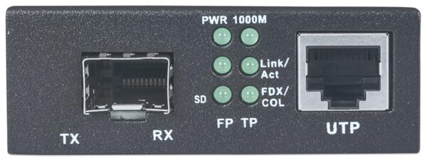 Convertitore RJ45 10/100/1000 Gigabit Ethernet slot SFP - immagine 3