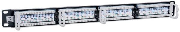 Pannello Patch UTP 24 posti RJ45 cat. 5E - immagine 3