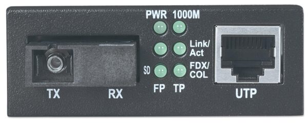 Media converter Gigabit Ethernet WDM Bidirezionale Single Mode RX1550/TX1310 - immagine 4