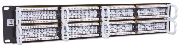 Pannello Patch UTP 48 posti RJ45 cat. 6 - immagine 4