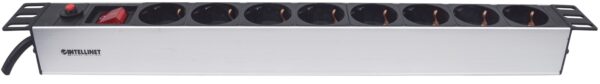 Multipresa per Rack 19'' 8 posti Spina Schuko Angolata 1U - immagine 4