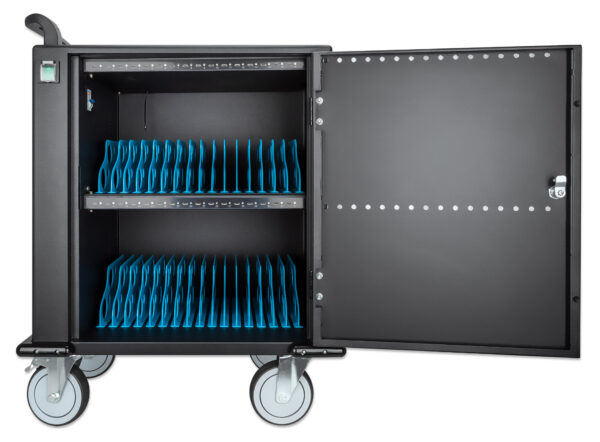 Carrello Stazione di Ricarica USB-C™ 576W per 32 Smartphone e Tablet fino a 12'' - immagine 4