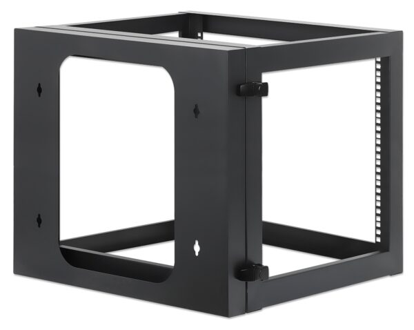 Armadio a Muro 19'' Open Frame 4 Montanti 9U - immagine 4