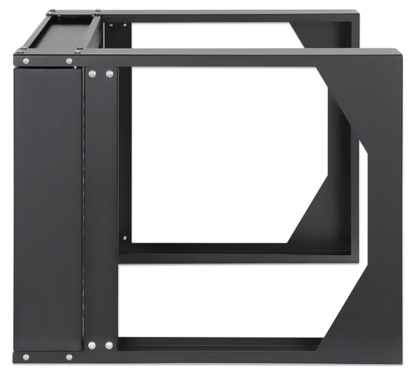 Armadio a Muro 19'' Open Frame 2 Montanti Flat Pack 6U - immagine 4