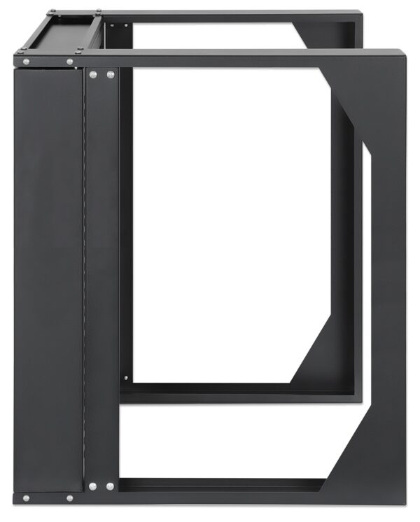 Armadio a Muro 19'' Open Frame 2 Montanti Flat Pack 9U - immagine 4