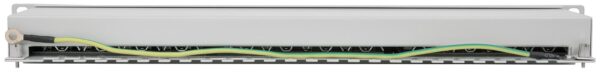 Pannello Patch FTP 24 porte 19'' Cat6a Grigio - immagine 4