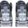 Cavo di rete Patch in rame Cat. 6 Nero SFTP LSZH 50m - immagine 3