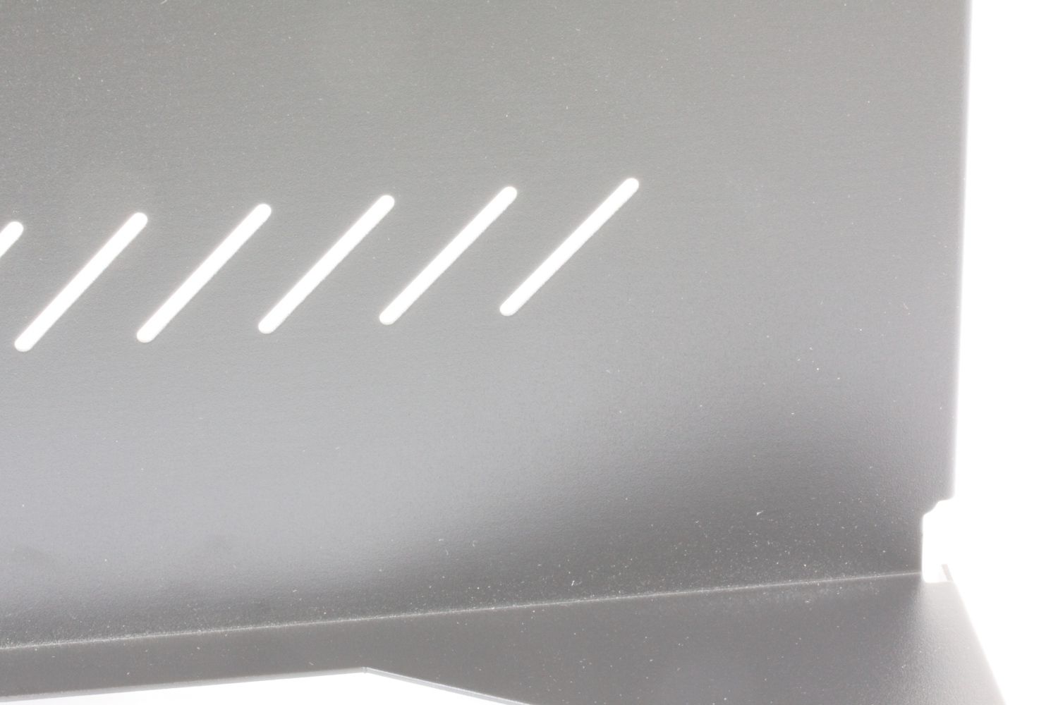 Mensola per Rack 19'' 350 mm 2U Grigia 2 punti - immagine 4