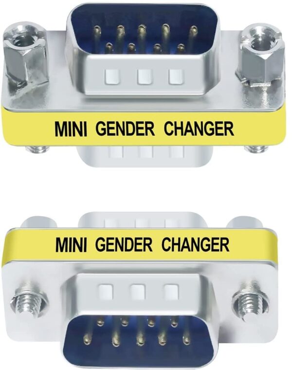 Mini Gender Changer Standard DB 9 poli M/M - immagine 4