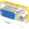 Mini Gender Changer VGA DB 15 poli HD F/F - immagine 4