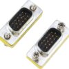 Mini Gender Changer VGA DB 15 poli HD M/M - immagine 4