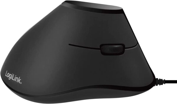 Mouse Verticale Ottico Ergonomico USB 1000dpi Nero - immagine 4