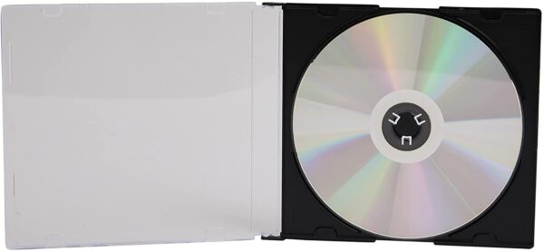 Porta CD Slim Jewel Case Nero - immagine 4