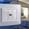 Presa USB con aggancio Keystone per Ricarica - immagine 5