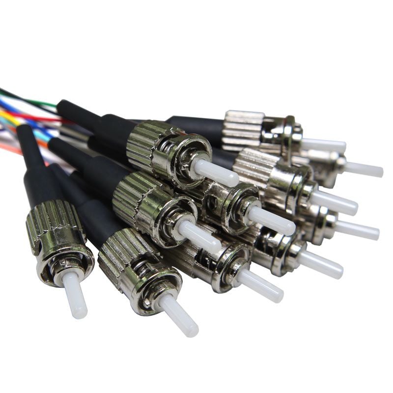 Set 12 Pigtail Fibra Ottica Multimodale OM3 ST 50/125 2 m - immagine 5