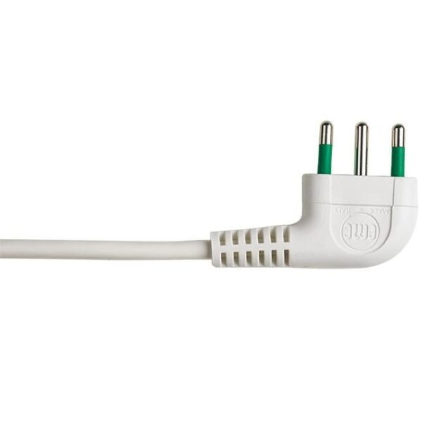 Multipresa 4 Posti Italiana Bipasso / Schuko Bianco - immagine 4