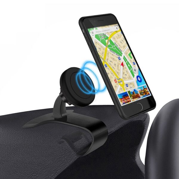 Supporto magnetico a clip, per cruscotto auto, per Smartphone - immagine 4