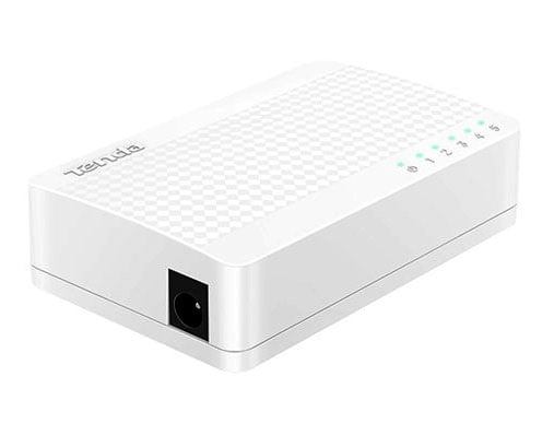 Switch Ethernet Desktop Compatto 5 Porte 10/100 Mbps Bianco - immagine 4