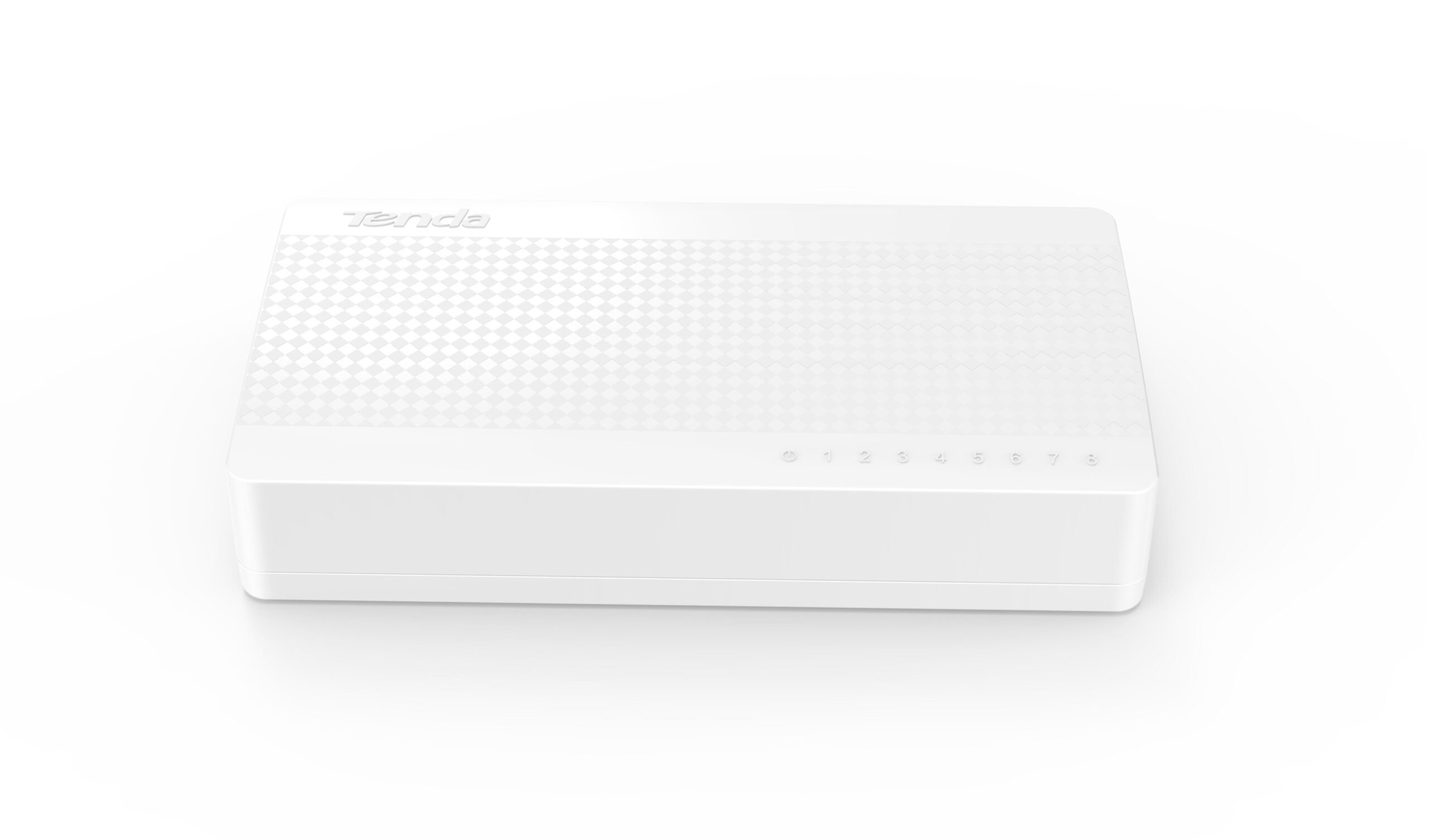 Switch Ethernet Desktop Compatto 8 Porte 10/100 Mbps Bianco - immagine 4