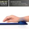 Tappetino con Cuscinetto Poggiapolso in Gel Blu - immagine 4