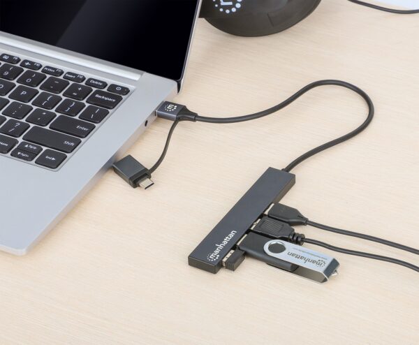 Hub USB-C™ 3.2 4 porte USB-A Ultra Slim - immagine 5