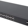 Switch PoE+ 16 porte con 2 porte SFP Gigabit Ethernet