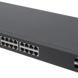 Switch PoE+ 16 porte con 2 porte SFP Gigabit Ethernet