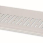 Mensola per Rack 19'' 255 mm 1U Grigia 2 punti